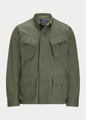 Olive miesten Ralph Lauren Stretch Ripstop Utility -pukutakit