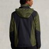 Olive miesten Ralph Lauren vettä hylkivät Ripstop-takit Olive miesten Ralph Lauren vettä hylkivät Ripstop-takit