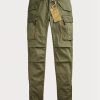 Olive naisten Ralph Lauren Stretch Skinny Cargo -housut