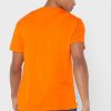 Oranssi miesten Ralph Lauren Logo Crew Neck T-paidat Oranssi miesten Ralph Lauren Logo Crew Neck T-paidat