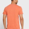 Oranssi miesten Ralph Lauren Logo Crew Neck T-paidat Oranssi miesten Ralph Lauren Logo Crew Neck T-paidat