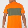 Oranssi miesten Ralph Lauren Logo Crew Neck T-paidat Oranssi miesten Ralph Lauren Logo Crew Neck T-paidat