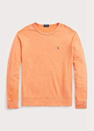 Oranssi miesten Ralph Lauren Spa Terry collegepaita