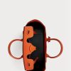 Oranssi naisten Ralph Lauren Calfskin pehmeä Ricky 33 käsilaukku Oranssi naisten Ralph Lauren Calfskin pehmeä Ricky 33 käsilaukku