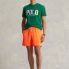 Oranssit miesten Ralph Lauren Traveler -uimahousut Oranssit miesten Ralph Lauren Traveler -uimahousut