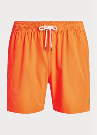 Oranssit miesten Ralph Lauren Traveler -uimahousut