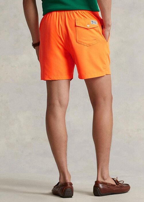 Oranssit miesten Ralph Lauren Traveler -uimahousut Oranssit miesten Ralph Lauren Traveler -uimahousut