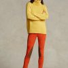 Oranssit naisten Ralph Lauren -joustavat lampaannahkaiset mokkajodhpur-leggingsit Oranssit naisten Ralph Lauren -joustavat lampaannahkaiset mokkajodhpur-leggingsit