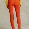 Oranssit naisten Ralph Lauren -joustavat lampaannahkaiset mokkajodhpur-leggingsit Oranssit naisten Ralph Lauren -joustavat lampaannahkaiset mokkajodhpur-leggingsit