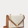 Pergamentti Cream Naisten Ralph Lauren Polo ID Virkattu kirjekuori ketju Crossbody Laukut Pergamentti Cream Naisten Ralph Lauren Polo ID Virkattu kirjekuori ketju Crossbody Laukut