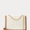 Pergamentti Cream Naisten Ralph Lauren Polo ID Virkattu kirjekuori ketju Crossbody Laukut Pergamentti Cream Naisten Ralph Lauren Polo ID Virkattu kirjekuori ketju Crossbody Laukut
