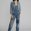 Pese naisten Ralph Lauren Repaired Denim haalari Pese naisten Ralph Lauren Repaired Denim haalari