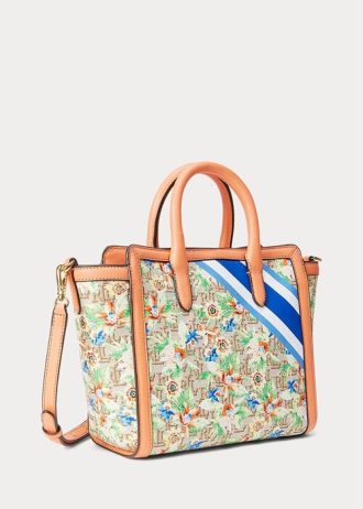 Prnt Khaki Mjcqrd/Portsid naisten Ralph Lauren Monogram Jacquard Medium Tyler Kangaskassit Prnt Khaki Mjcqrd/Portsid naisten Ralph Lauren Monogram Jacquard Medium Tyler Kangaskassit