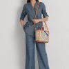 Prnt Khaki Mjcqrd/Portsid naisten Ralph Lauren Monogram Jacquard Medium Tyler Kangaskassit Prnt Khaki Mjcqrd/Portsid naisten Ralph Lauren Monogram Jacquard Medium Tyler Kangaskassit