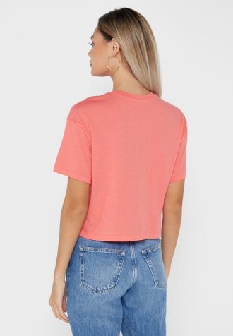 Punainen naisten Ralph Lauren Graphic Logo T-paidat