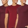 Punaiset miesten Ralph Lauren 3 Pack Assorted Crew Neck T-paidat