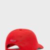 Punaiset miesten Ralph Lauren Essential kaarevat Peak -hatut Punaiset miesten Ralph Lauren Essential kaarevat Peak -hatut