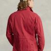 Punaiset miesten Ralph Lauren Twill -kahluutakit