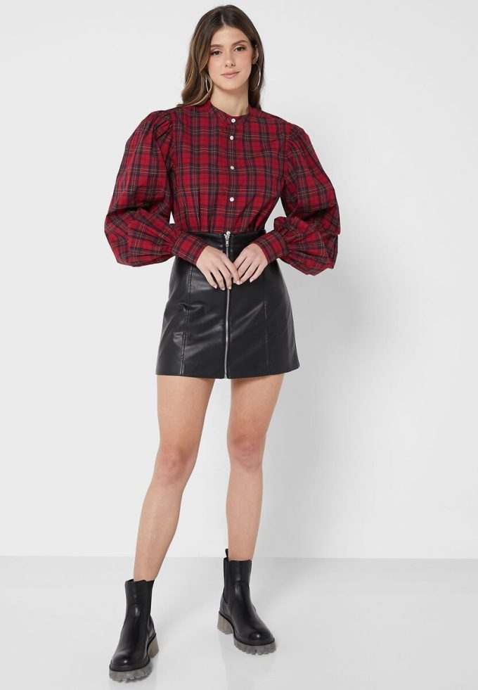 Punaiset naisten Ralph Lauren Button Down Topit Punaiset naisten Ralph Lauren Button Down Topit