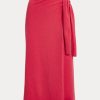 Punaiset naisten Ralph Lauren Cashmere Wrap villapaitahameet Punaiset naisten Ralph Lauren Cashmere Wrap villapaitahameet