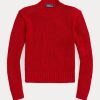 Punaiset naisten Ralph Lauren -puuvillapuserot Punaiset naisten Ralph Lauren -puuvillapuserot