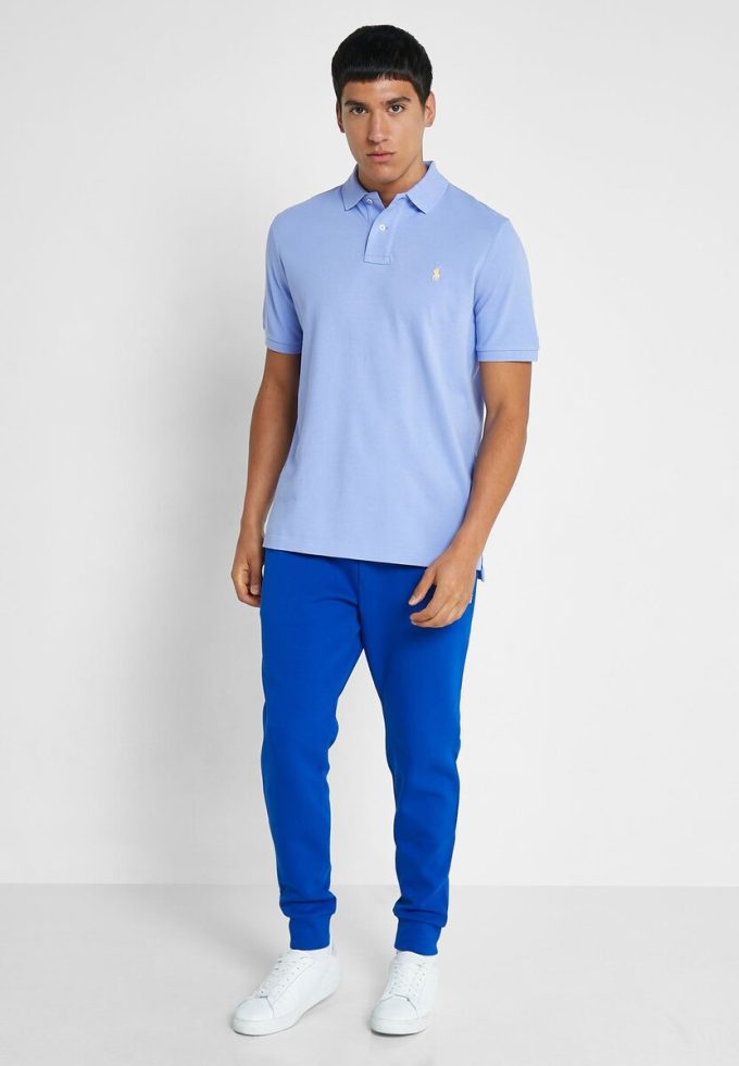 Purppura miesten Ralph Lauren Essential poolopaidat