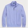 Purppura miesten Ralph Lauren Rl Fleece -huppari Purppura miesten Ralph Lauren Rl Fleece -huppari