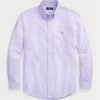 Purppura miesten Ralph Lauren Slim Fit Oxford paidat