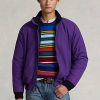 Purppurat miesten Ralph Lauren Raglan -hihaiset takit Purppurat miesten Ralph Lauren Raglan -hihaiset takit