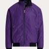 Purppurat miesten Ralph Lauren Raglan -hihaiset takit Purppurat miesten Ralph Lauren Raglan -hihaiset takit