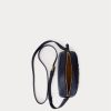 Ranskan laivaston naisten Ralph Lauren -nahkaiset keskikokoiset Jordynn Crossbody -laukut Ranskan laivaston naisten Ralph Lauren -nahkaiset keskikokoiset Jordynn Crossbody -laukut