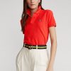 Rose naisten Ralph Lauren Classic Fit mesh poolopaidat