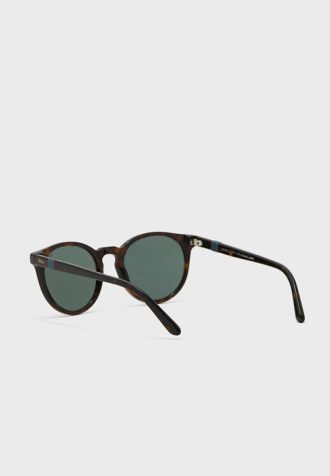 Ruskeat miesten Ralph Lauren 0Ph4151 pyöreät aurinkolasit