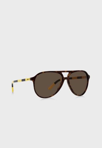 Ruskeat miesten Ralph Lauren 0Ph4173 Clubmaster aurinkolasit