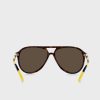 Ruskeat miesten Ralph Lauren 0Ph4173 Clubmaster aurinkolasit
