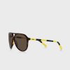 Ruskeat miesten Ralph Lauren 0Ph4173 Clubmaster aurinkolasit