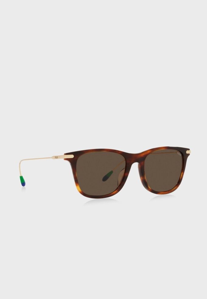 Ruskeat miesten Ralph Lauren 0Ph4179U Aviator aurinkolasit