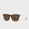 Ruskeat miesten Ralph Lauren 0Ph4179U Aviator aurinkolasit
