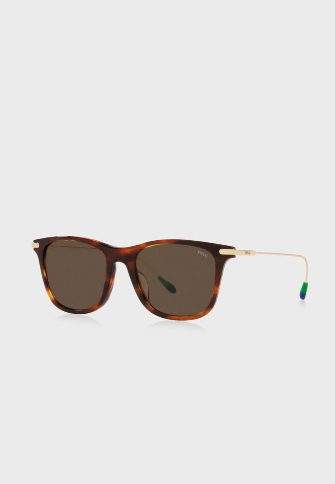 Ruskeat miesten Ralph Lauren 0Ph4179U Aviator aurinkolasit