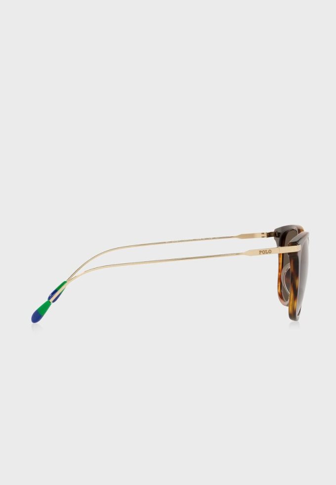 Ruskeat miesten Ralph Lauren 0Ph4179U Aviator aurinkolasit