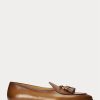 Ruskeat miesten Ralph Lauren Belvin Calfskin -mekkokengät