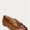 Ruskeat miesten Ralph Lauren Belvin Calfskin -mekkokengät