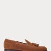 Ruskeat miesten Ralph Lauren Boothin mokkanahkaiset loaferit