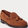 Ruskeat miesten Ralph Lauren Boothin mokkanahkaiset loaferit