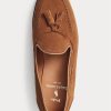 Ruskeat miesten Ralph Lauren Boothin mokkanahkaiset loaferit