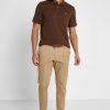 Ruskeat miesten Ralph Lauren Classic Fit Essential poolopaidat