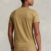Ruskeat miesten Ralph Lauren Custom Slim Fit Crewneck T-paidat