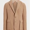 Ruskeat miesten Ralph Lauren Hadley -kuvioidut Twill-urheilubleiserit Ruskeat miesten Ralph Lauren Hadley -kuvioidut Twill-urheilubleiserit