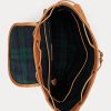 Ruskeat miesten Ralph Lauren Heritage -nahkareput Ruskeat miesten Ralph Lauren Heritage -nahkareput