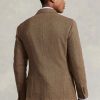 Ruskeat miesten Ralph Lauren Polo pehmeät kalanruotobleiserit Ruskeat miesten Ralph Lauren Polo pehmeät kalanruotobleiserit